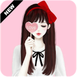 ikon Cute Laurra Girl Wallpaper