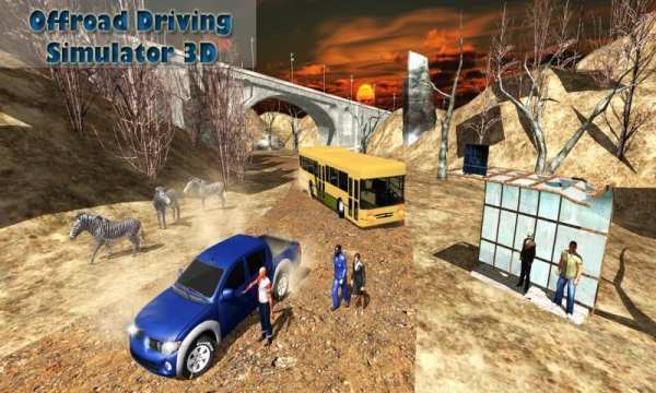 Offroad Bus Mountain Climber screenshot 2
