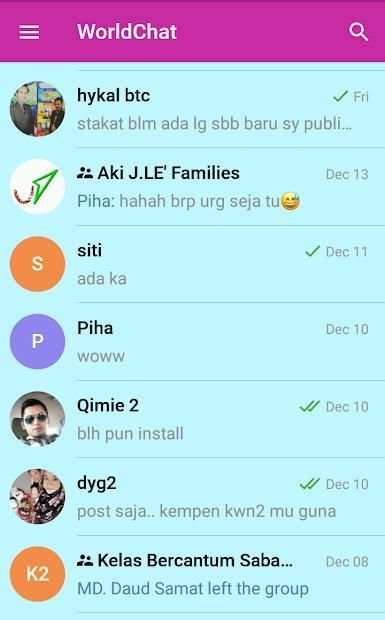 Sabahan Chat screenshot 6