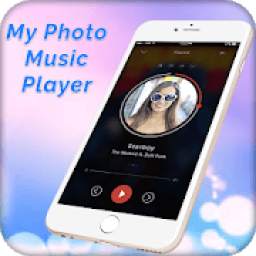 My Photo Music Player With My Photo Background