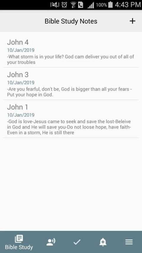 Christian Notes : Bible Study,Sermons,Testimonies screenshot 7