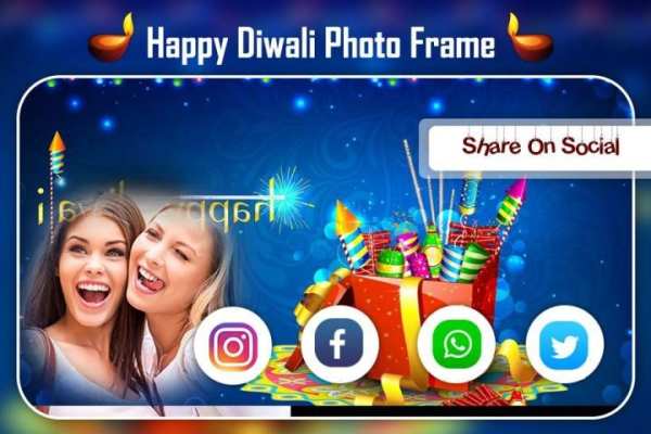 Happy Diwali Photo Frame 2019 - Diwali Frames screenshot 1