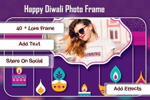 Happy Diwali Photo Frame 2019 - Diwali Frames screenshot 5