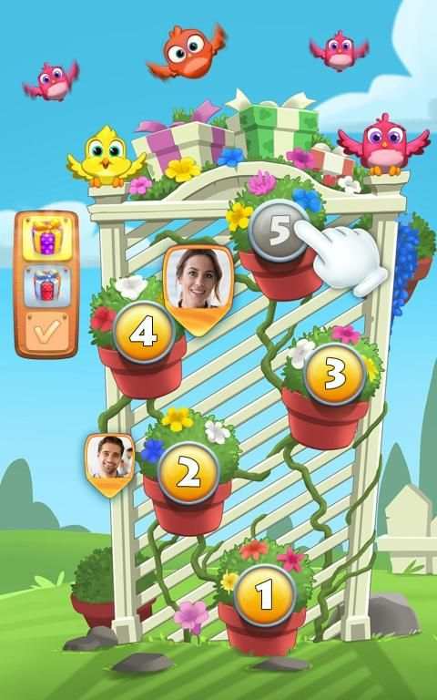 Bird Bubble Rescue स्क्रीनशॉट 2