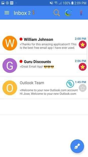 Email App for All services - Datmail screenshot 1