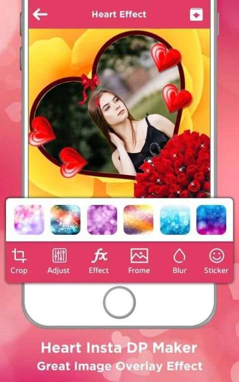 Love Heart Insta Dp Maker screenshot 2
