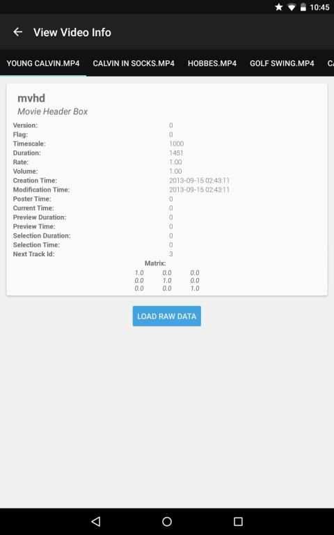 Video Info Viewer screenshot 1