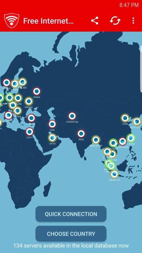 Free Internet Vpn for Android screenshot 3