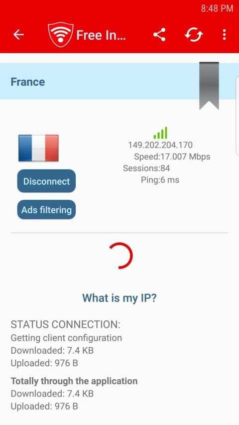 Free Internet Vpn for Android screenshot 1