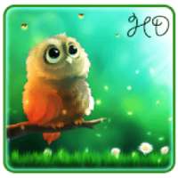 Cute Owl APUS Live Wallpaper