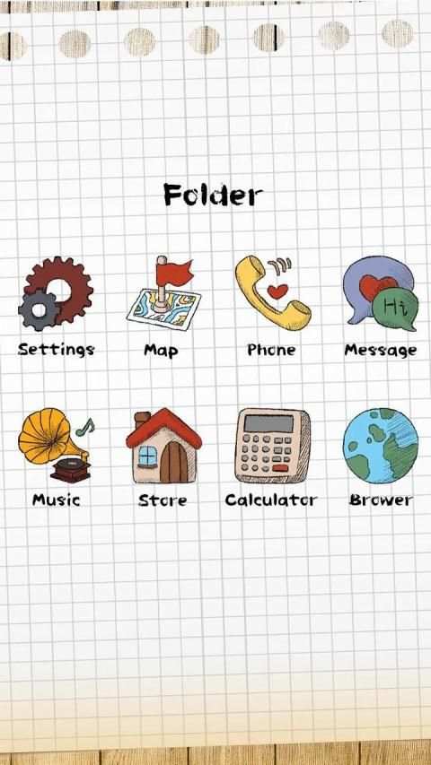 (Free)Childhood GO Launcher Theme screenshot 3