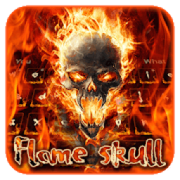 Flame Skull Keyboard आइकन
