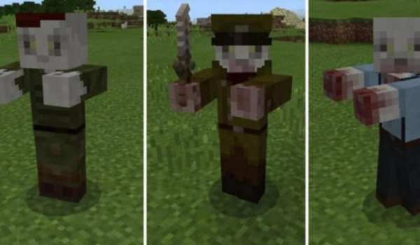 Zombie Attack mod for MCPE screenshot 3