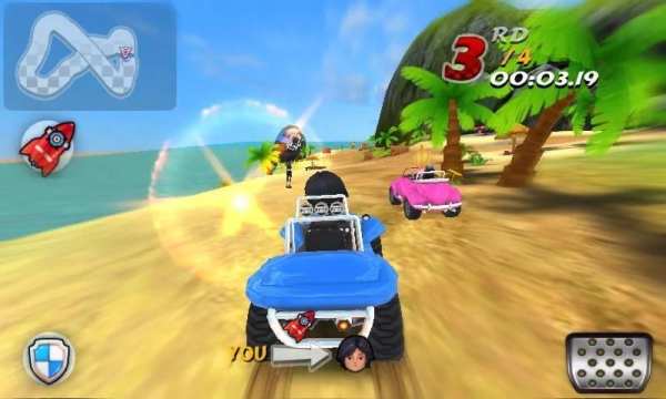 Kart Racer 3D स्क्रीनशॉट 2
