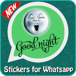 ikon WAStickerApps: Good Night Sticker For Whatsapp *