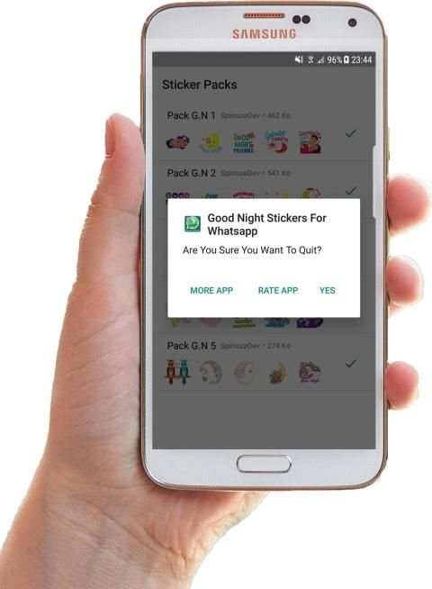 WAStickerApps: Good Night Sticker For Whatsapp * स्क्रीनशॉट 1