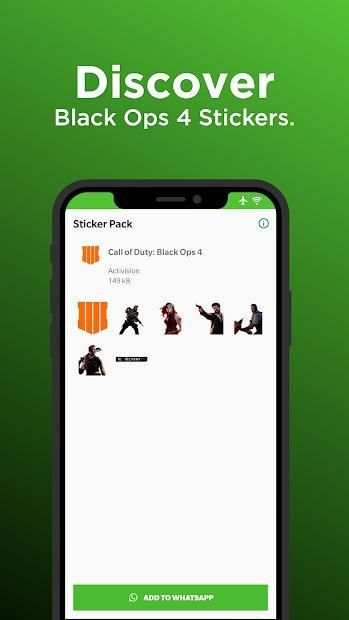 Call of Duty Stickers for WhatsApp - WAStickerApps screenshot 1