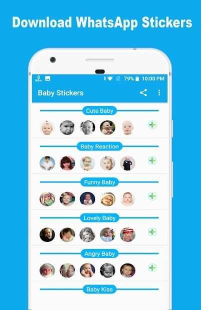 Baby Stickers For WhatsApp screenshot 1