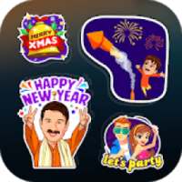 New Year Stickers for Whatsapp