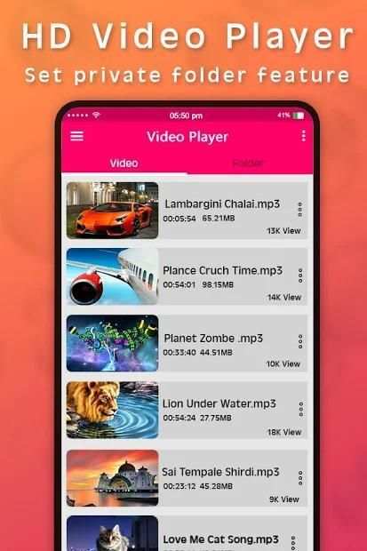 HD Video Player screenshot 7