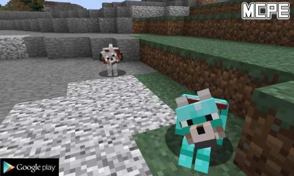 Armored Wolf Mod for MCPE screenshot 2