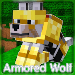 ikon Armored Wolf Mod for MCPE