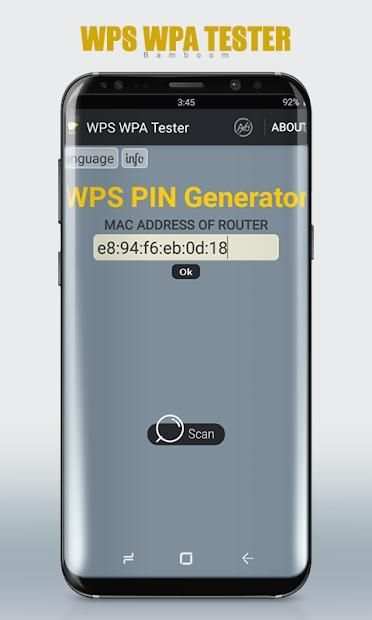 WPS WPA Tester screenshot 2