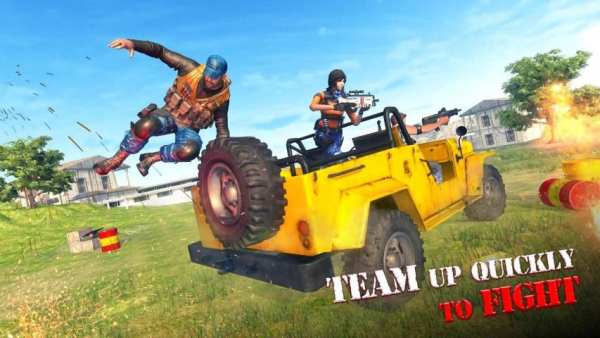 Gun Fire : Battleground Shooting Game स्क्रीनशॉट 1