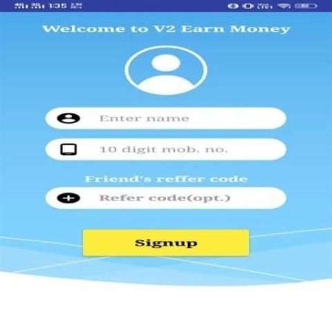 V2 Earn Money स्क्रीनशॉट 1