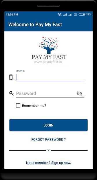 Pay My Fast - Mobile ,Dth , Money transfer service स्क्रीनशॉट 1