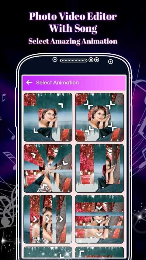 Photo Video Editor with Song स्क्रीनशॉट 4