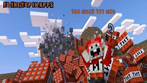 Too much TNT mod for mcpe screenshot 1
