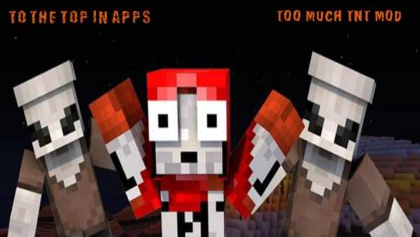 Too much TNT mod for mcpe screenshot 2