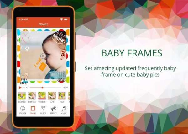 Baby Pics Video Maker With Music स्क्रीनशॉट 4