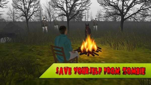 Zombie Jungle Run Shooting screenshot 1