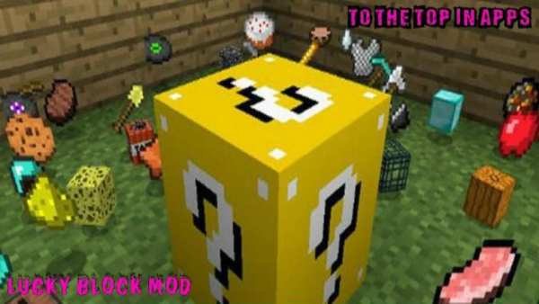 Lucky Block mod for mcpe screenshot 1