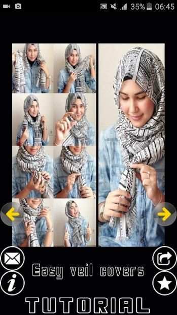Hijab Styles Step By Step स्क्रीनशॉट 1