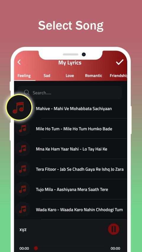 My Photo To Video Status Maker With Song/Lyrics स्क्रीनशॉट 5