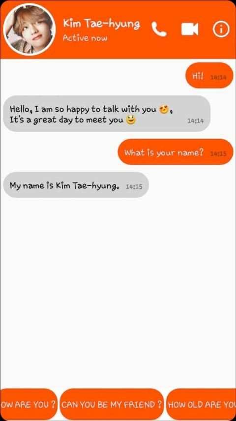 BTS Messenger 2019 * V * screenshot 3