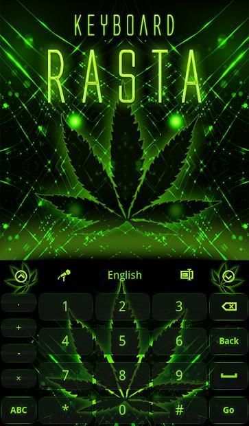 Rasta Keyboard for Galaxy screenshot 1