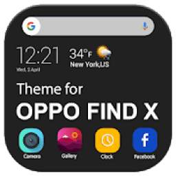 Launcher and Theme for OPPO FIND X 2018