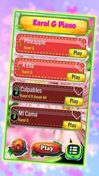 * Top Carol G Piano Game screenshot 5