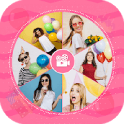 Birthday Video Maker with song आइकन