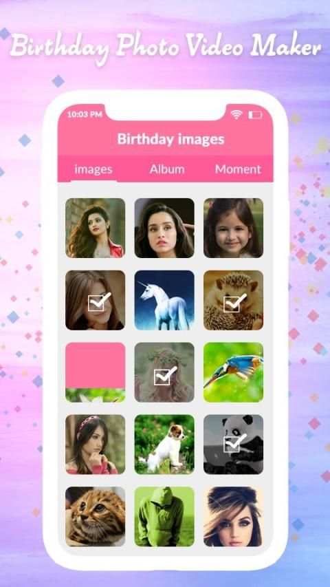 Birthday Video Maker with song स्क्रीनशॉट 7