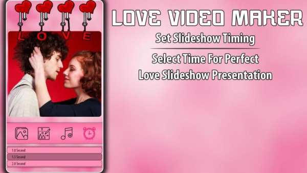 Love Video Maker with Music स्क्रीनशॉट 6