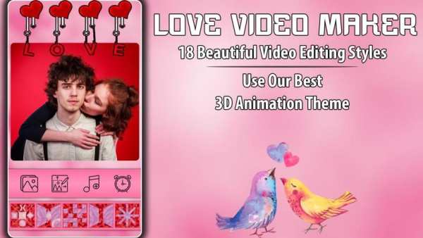 Love Video Maker with Music स्क्रीनशॉट 11