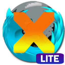 X Browser - SuperFast 4G &amp; Powerfull Browser आइकन