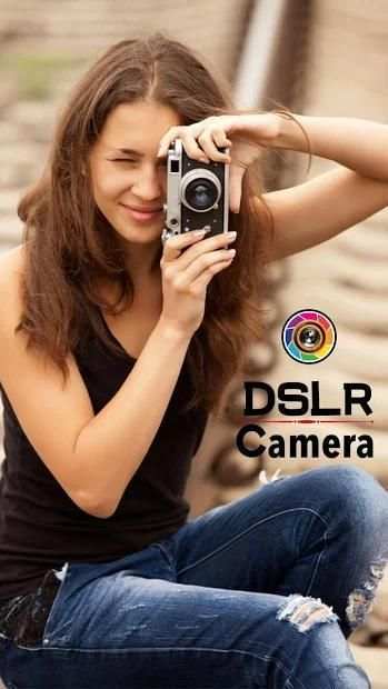 DSLR HD Camera : Auto Focus & Blur Effect स्क्रीनशॉट 2