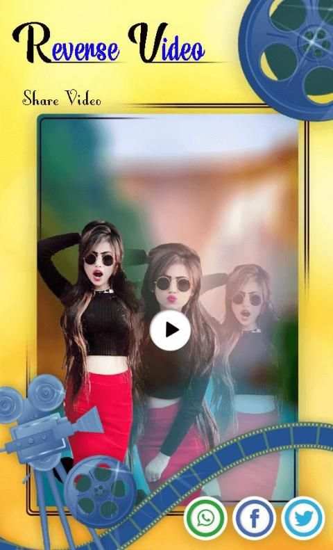 Video Reverse : Magic Video Reverce screenshot 1