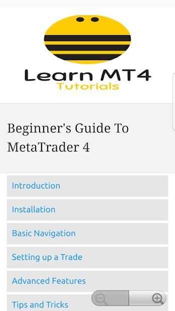 Learn MT4 Tutorials screenshot 2